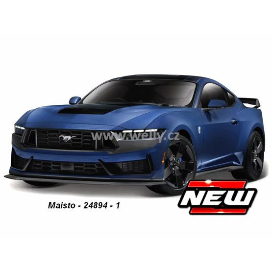 Maisto 1:34-39 Ford 2024 Mustang Darkhorse (blue) - code Maisto 21001-24894, pull-back
