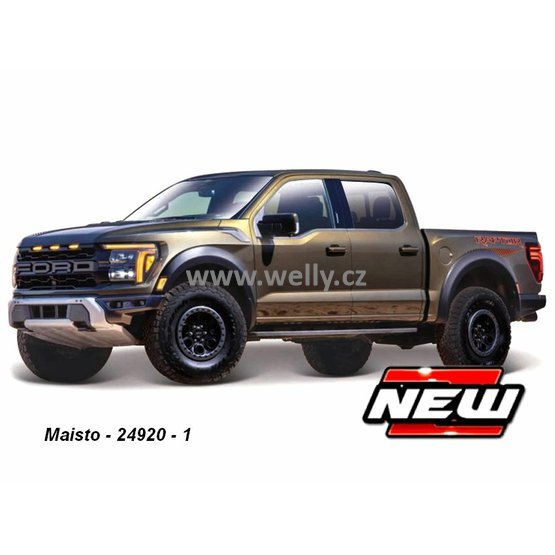 Maisto 1:34-39 Ford 2024 F-150 Raptor (met.bronze) - code Maisto 21001-24920, pull-back
