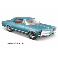 Maisto 1:26 Buick Riviera Gran Sport 1965 (met.blue) - code Maisto 31214, modely aut