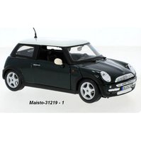 Maisto 1:24 Mini Cooper (green) - code Maisto 31219