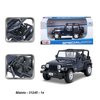 Maisto 1:27 Jeep Wrangler Rubicon (met.blue) - code Maisto 31245, model