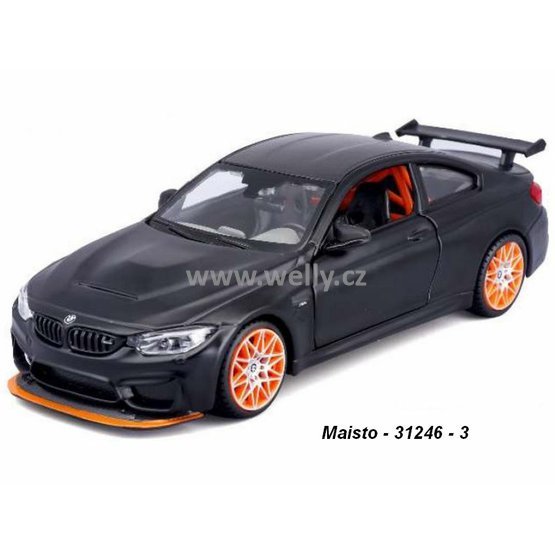 Maisto 1:24 BMW M4 GTS (matt black) - code Maisto 31246, nekatalogová položka