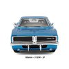 Maisto 1:25 Dodge 1969 Charger R/T (met. blue) - code Maisto 31256, modely