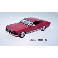 Maisto 1:24 Ford 1967 Mustang GT (red) - code Maisto 31260, modely aut