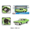 Maisto 1:24 Chevrolet Nova SS 1970 (green) - code Maisto 31262, modely