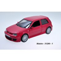 Maisto 1:24 Volkswagen Golf R32 (red) - code Maisto 31290, modely aut