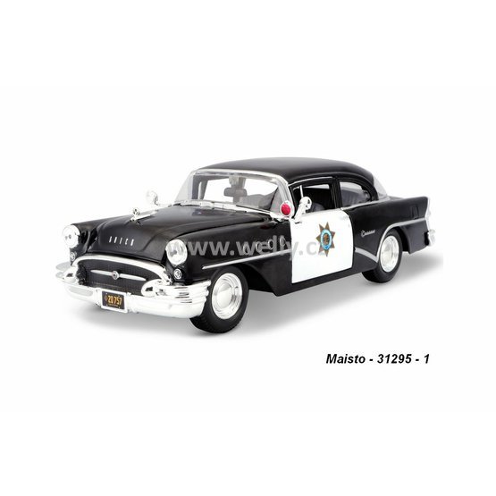 Maisto 1:26 Buick 1955 Century (police) - code Maisto 31295, modely aut