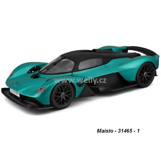 Maisto 1:18 Aston Martin Valkyrie 2022 (green) - code Maisto 31465, modely aut