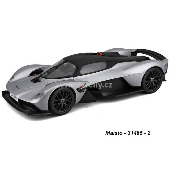 Maisto 1:18 Aston Martin Valkyrie 2022 (silver) - code Maisto 31465, modely aut