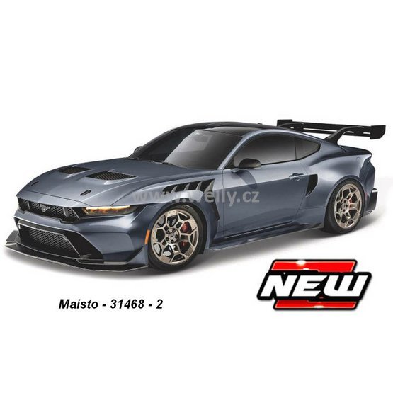 Maisto 1:18 Ford Mustang GTD 2025 (met.grey) - code Maisto 31468, modely aut