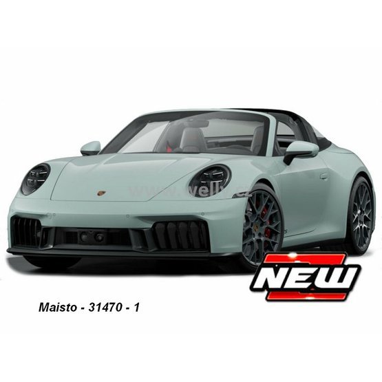 Maisto 1:18 Porsche 911 Targa 4 GTS (met. green) - code Maisto 31470, modely aut