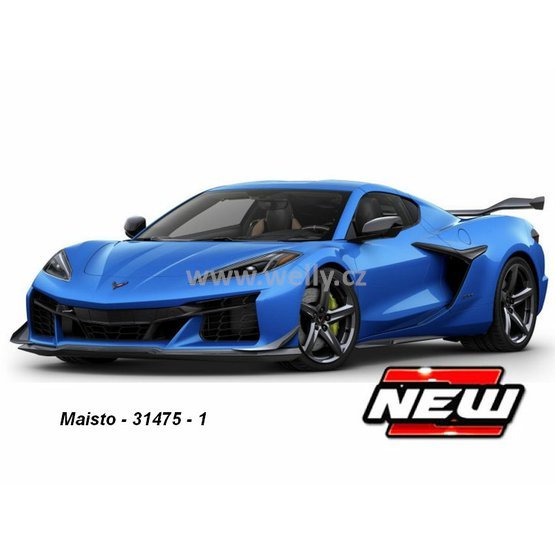 Maisto 1:18 Chevrolet 2025 Corvette ZR1 (met.blue) - code Maisto 31475, modely aut
