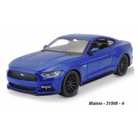 Maisto 1:24 Ford Mustang 2015 (met.blue) - code Maisto 31508, modely aut