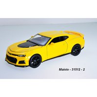 Maisto 1:24 Chevrolet 2017 Camaro ZL1 (yellow) - code Maisto 31512, modely aut
