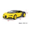 Maisto 1:24 Bugatti Chiron (yellow) - code Maisto 31514, modely au