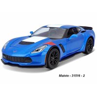 Maisto 1:24 Corvette Grand Sport 2017 (met.blue) - code Maisto 31516, modely aut