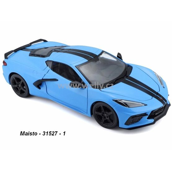 Maisto 1:24 Chevrolet 2020 Corvette Z51 (blue) - code Maisto 31527, modely