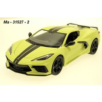 Maisto 1:24 Chevrolet 2020 Corvette Z51 (yellow) - code Maisto 31527, modely aut