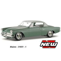 Maisto 1:18 Studebaker Starliner 1953 (green) - code Maisto 31651, modely aut