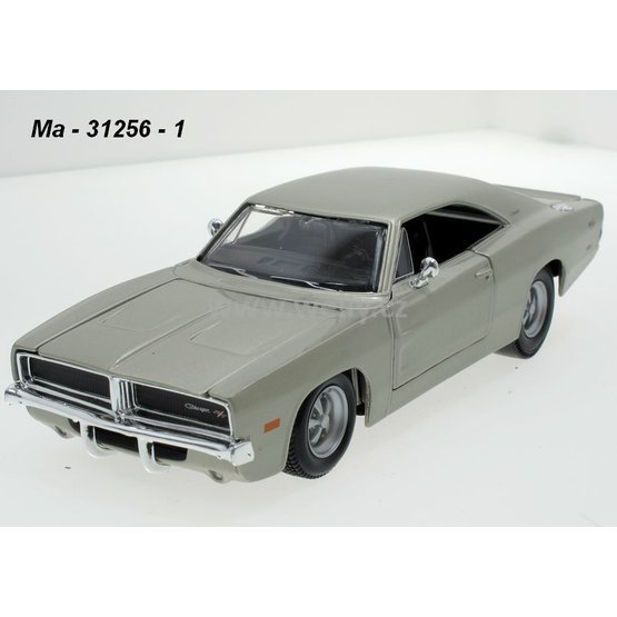 Maisto 1:25 Dodge 1969 Charger R/T (silver) - code Maisto 31256, modely aut