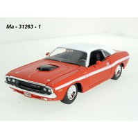 Maisto 1:24 Dodge 1970 Challenger R/T coupe (red) - code Maisto 31263, modely aut