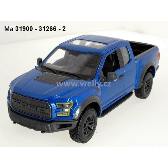 Maisto 1:27 Ford 2017 Raptor (blue) - code Maisto 31266, modely aut
