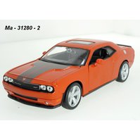 Maisto 1:24 Dodge 2008 Challenger SRT8 (orange) - code Maisto 31280, modely aut