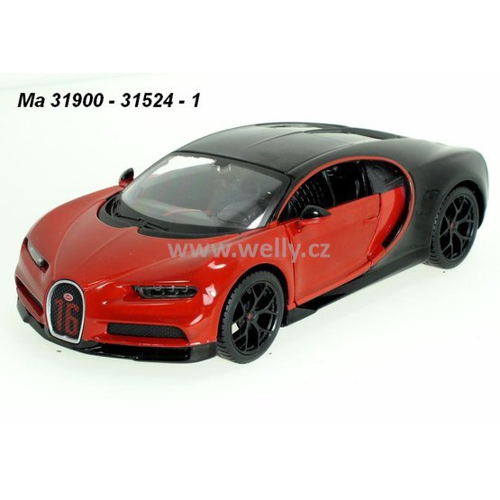 Maisto 1:24 Bugatti Chiron Sport (red) - code Maisto 31524, modely aut