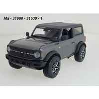 Maisto 1:24 Ford Bronco 2021 Badlands (grey) - code Maisto 31530, modely aut