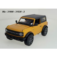 Maisto 1:24 Ford Bronco 2021 Badlands (orange) - code Maisto 31530, modely aut