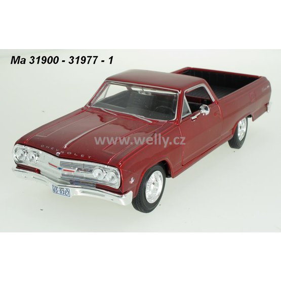 Maisto 1:25 Chevrolet 1965 El Camino (red) - code Maisto 31977, modely aut