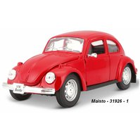 Maisto 1:24 Volkswagen Beetle (red) - code Maisto 31926, modely aut
