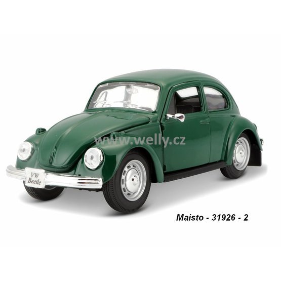 Maisto 1:24 Volkswagen Beetle (green) - code Maisto 31926, modely aut