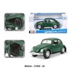 Maisto 1:24 Volkswagen Beetle (green) - code Maisto 31926, modely