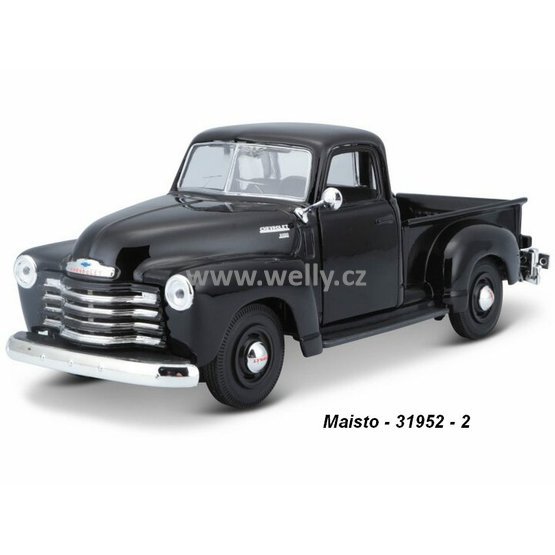Maisto 1:25 Chevrolet 3100 Pickup 1950 (black) - code Maisto 31952, modely aut