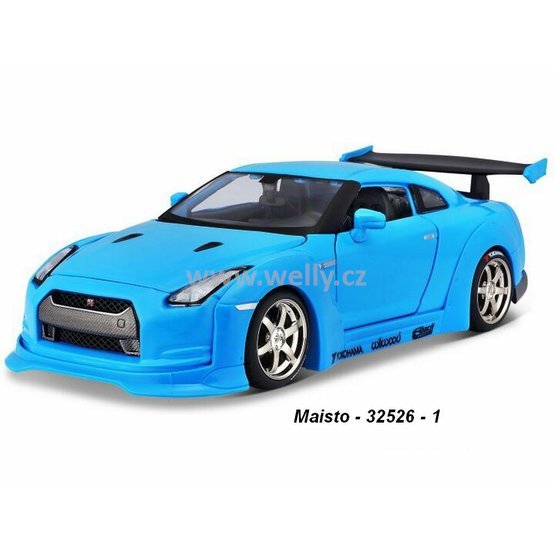 Maisto 1:24 Nissan GT-R 2009 Design Tokyo Modern (blue) - code Maisto 32526 modely aut