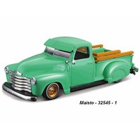 Maisto 1:24 Chevrolet 3100 P/U 1950 Lowriders (green) - code Maisto 32545, modely aut