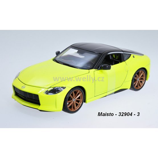 Maisto 1:24 Nissan Z 2023 (yellow) - code Maisto 32904, modely aut