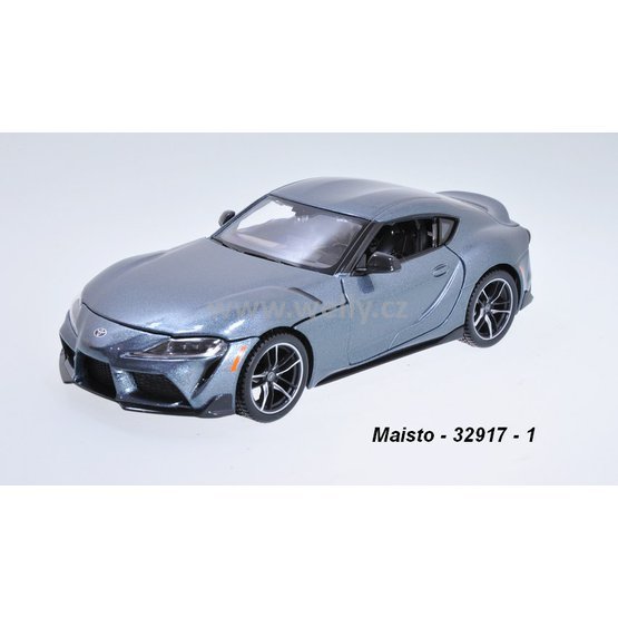 Maisto 1:24 Toyota GR Supra (met.grey) - code Maisto 32917, modely aut