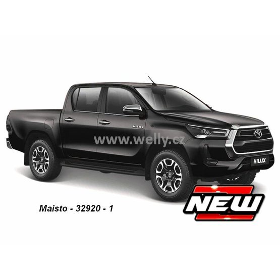 Maisto 1:27 Toyota Hilux (black) - code Maisto 32920, modely aut