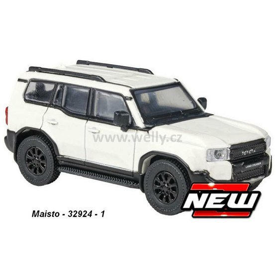 Maisto 1:24 Toyota 2024 Land Cruiser (met.white) - code Maisto 32924, modely aut