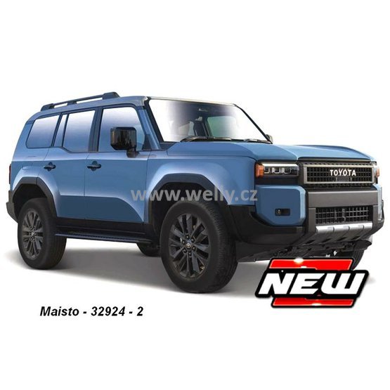 Maisto 1:24 Toyota 2024 Land Cruiser (light blue) - code Maisto 32924, modely aut