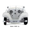 Maisto 1:18 Mercedes-Benz 500 K 1936 Typ Specialroadster (white) - code Maisto 36