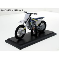 Maisto 1:18 Husqvarna FC 450 (blue) - code Maisto 16909, model motocyklu