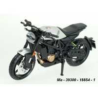 Maisto 1:18 Husqvarna 2018 Vitpilen 701 (grey) - code Maisto 18854