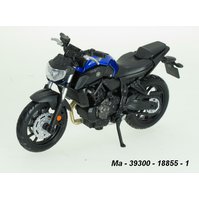 Maisto 1:18 Yamaha 2018 MT-07 (blue) - code Maisto 18855