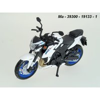 Maisto 1:18 Suzuki GSX-S750 ABS (white) - code Maisto 19133, model motocyklu