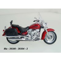 Maisto 1:18 Yamaha Road Star Silverado (red) - code Maisto 39304, model motocyklu