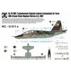 Su-25UB/UBK "Combat Trainer" - code Mister Craft G-11 "CZ, SK obtisk"