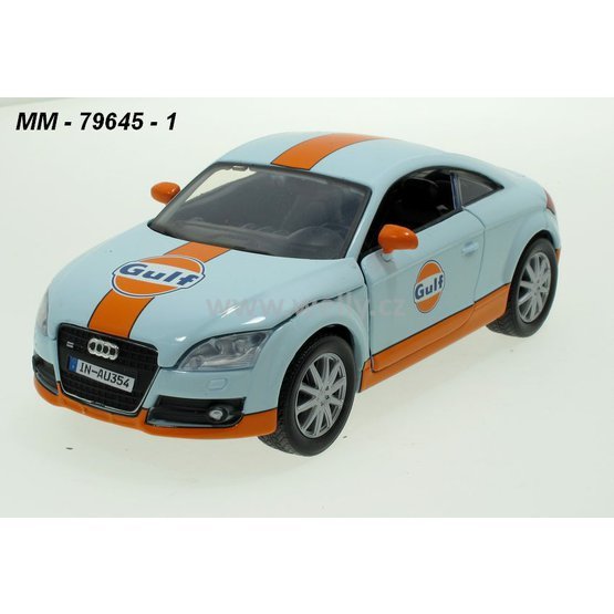 Motor Max 1:24 Audi TT Coupe Gulf - code Motor Max 79645, modely aut